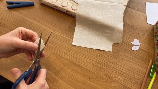 5.Японский пэчворк. Ручная аппликация. Один из способов каким образом я пришиваю аппликацию. смотреть онлайн