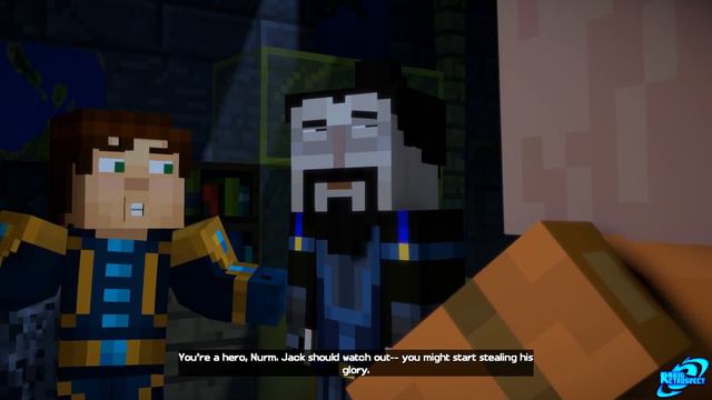 Ivor Saved Nurm/Luna MINECRAFT STORY MODE SEASON 2 EPISODE 5 (Season Finale)