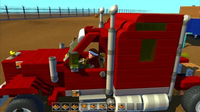 СУПЕР ГРУЗОВИК с ПРИЦЕПОМ - SCRAP MECHANIC смотреть онлайн
