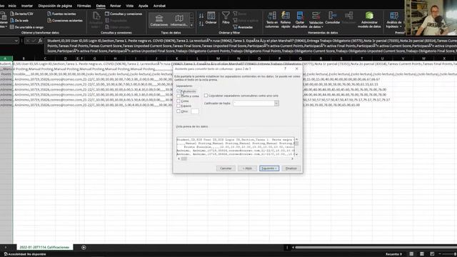 ? Cómo ver bien los DATOS de un CSV en EXCEL смотреть онлайн