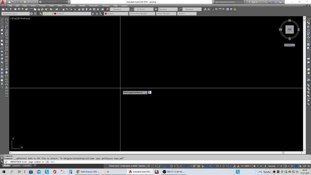 Autocad'e PDF yükleme ve Autocad'ten PDF'ye çevirme смотреть онлайн