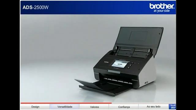 ADS 2500W Digitalize e guarde documentos importantes de forma rápida e fácil Brother смотреть онлайн