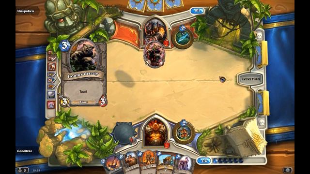 Hearthstone Arena with Goodlike (21) - Warrior смотреть онлайн