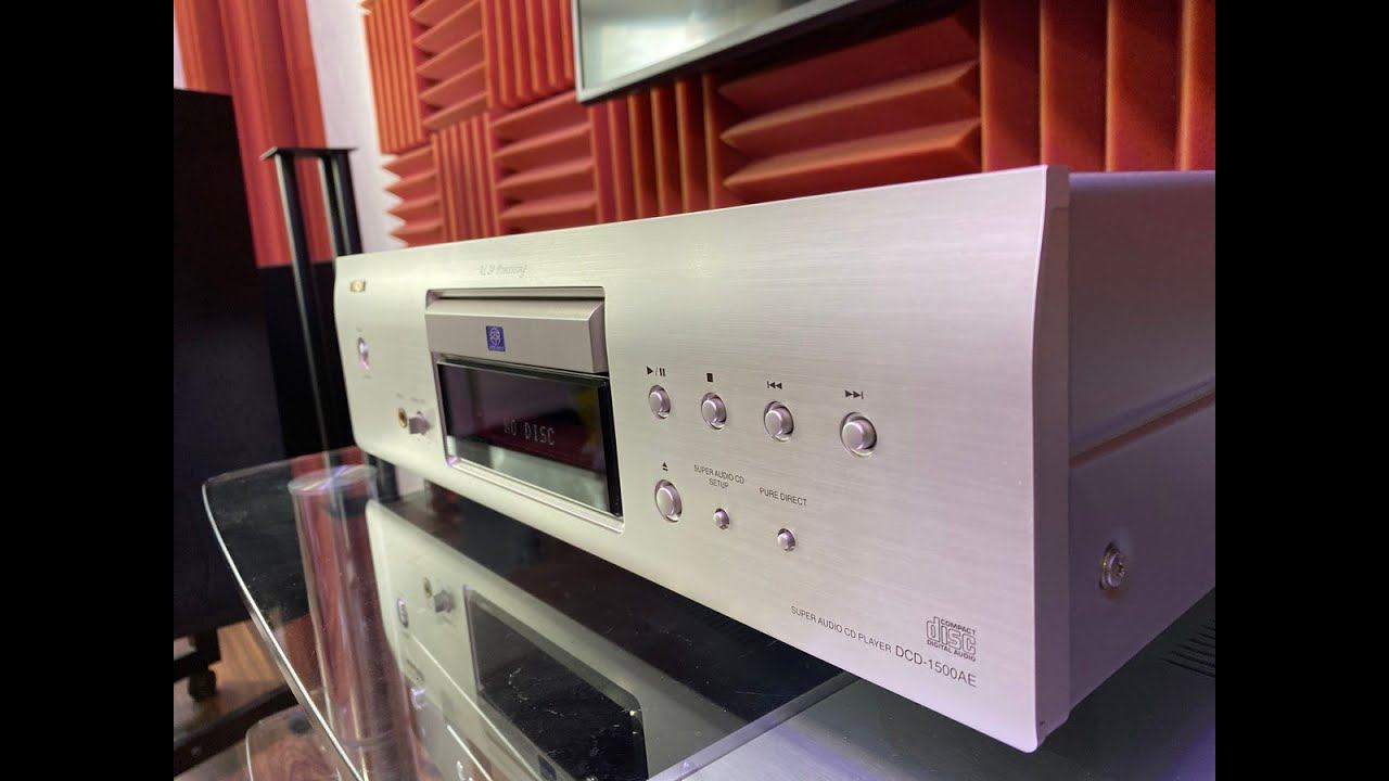 ОБЗОР SACD/CD-проигрывателя Denon DCD-1500AE смотреть онлайн