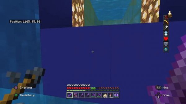 Minecraft Water Elemental Witch Statue