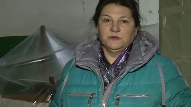 Обрушение потолка в квартире