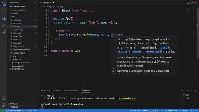 How to Pretty Print JSON | React Tutorial смотреть онлайн
