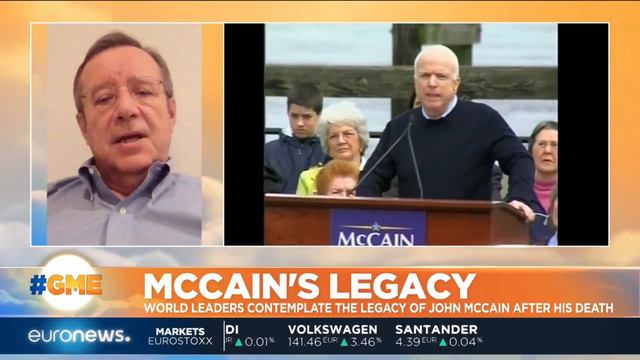 #GME |Toomas Hendrik Ilves, the former President of Estonia, pays tribute to Senator John McCain. смотреть онлайн