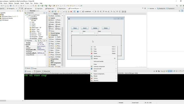 Java SQL connected (Kết nối cơ sở dữ liệu java sql) смотреть онлайн