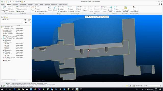 Проектирование в Creo - создание сборки