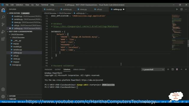 Django REST Framework With Class Based Views CRUD Example смотреть онлайн