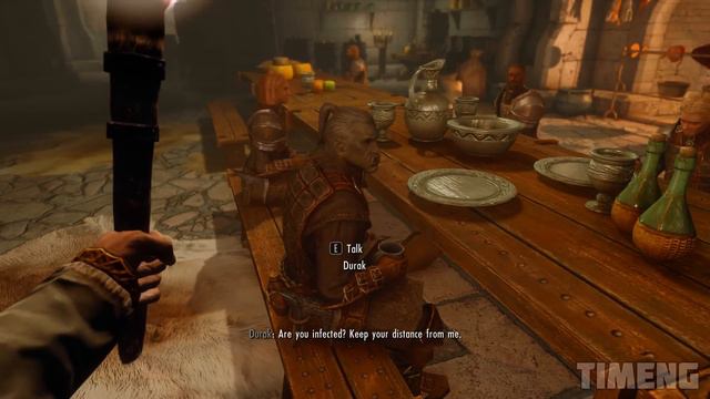 Skyrim ٠ Dawnguard Reaction To Infection With Vampirism