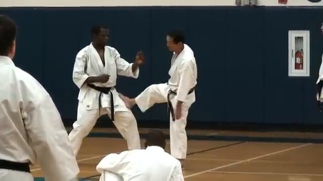 Traditional Shotokan Karate Class 2009 Sparring Drills смотреть онлайн
