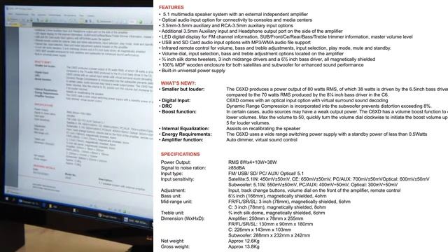 Обзор Edifier C6XD. Конструкция и особенности смотреть онлайн
