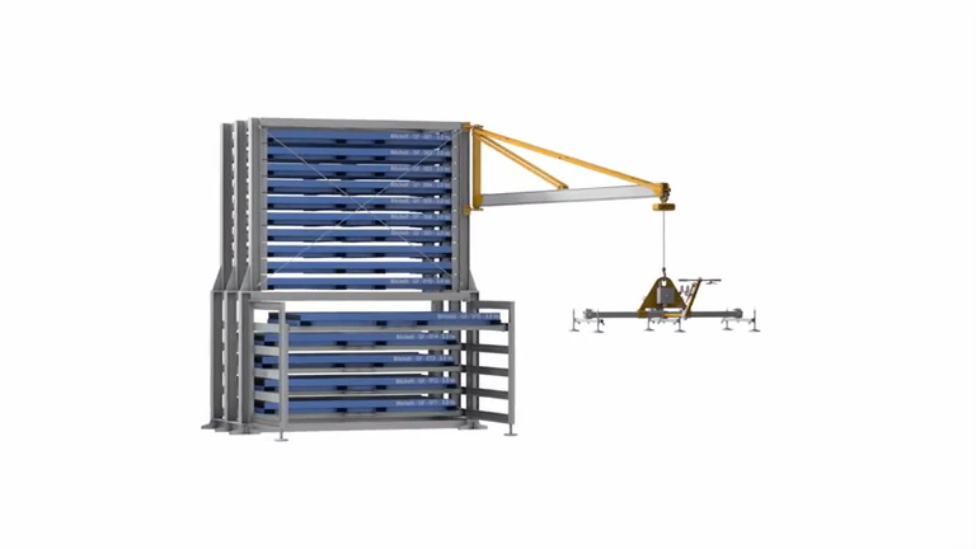 Купить системы хранения листового металла с вакуумным подъемником смотреть онлайн