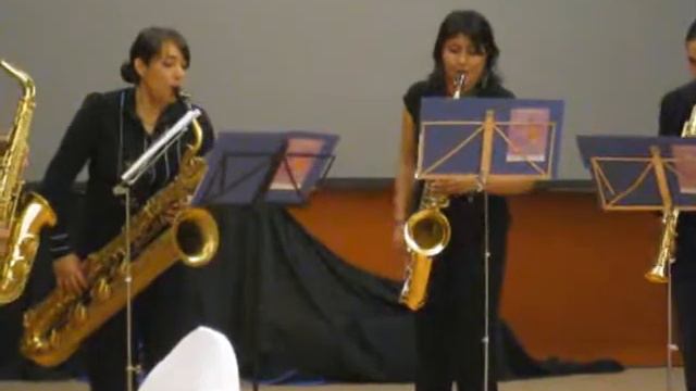 Saxophone Quartet in Mexico City смотреть онлайн