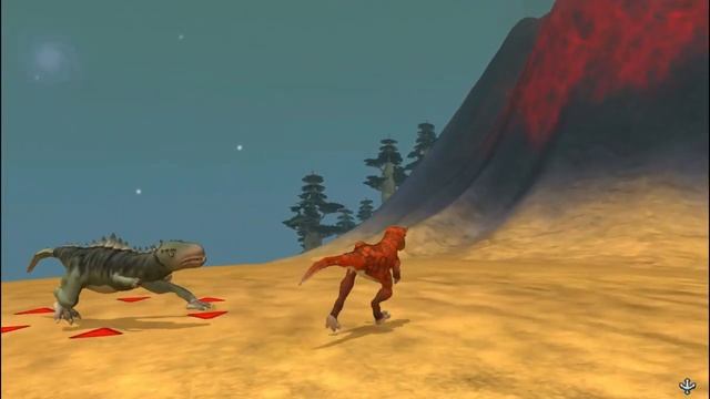 Giganotosaurus vs Carnotaurus | Dino Deathmatch [S1E2] | SPORE смотреть онлайн