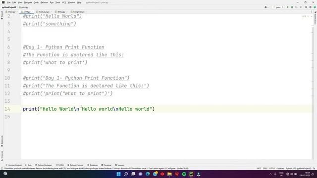 Python String Manipulation and Code Intelligence | Python Programming Language Tutorial 2 смотреть онлайн