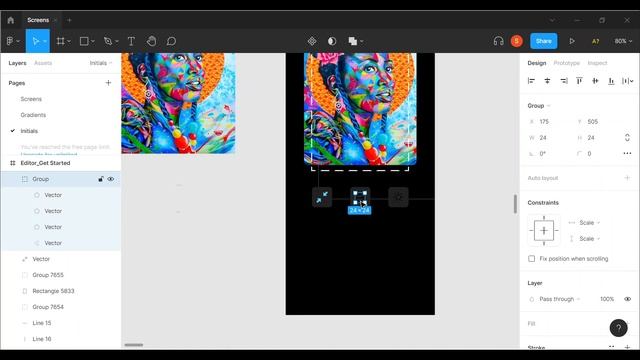 Daily UI Design Challenge in Figma - Day 1 - Photo Editor (Get Started) смотреть онлайн