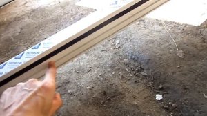 Установка алюминиевой двери