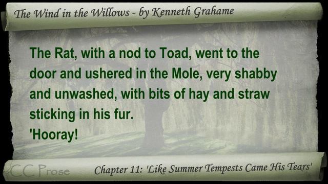 Chapter 11 - The Wind in the Willows by Kenneth Grahame - 'Like Summer Tempests Came His Tears' смотреть онлайн