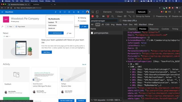 Community demo - Building My Bookmark SharePoint Framework application customizer смотреть онлайн