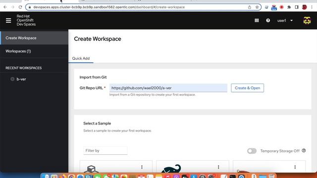 DevSpaces, Select your IDE in the source git repo смотреть онлайн