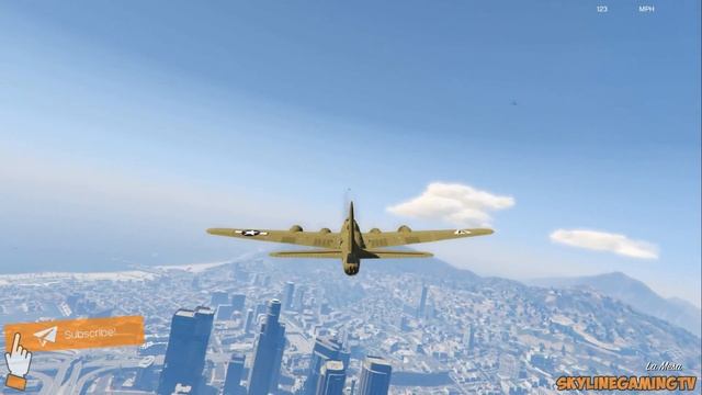 GTA V Boeing B-17G Flying Fortress смотреть онлайн