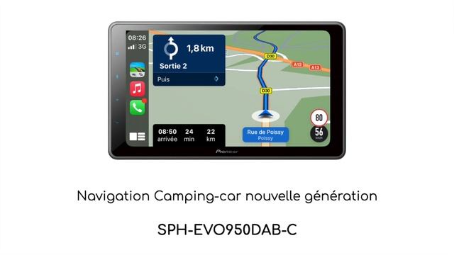 Multimédia SPH-EVO950DAB C spécifique Camping-car смотреть онлайн
