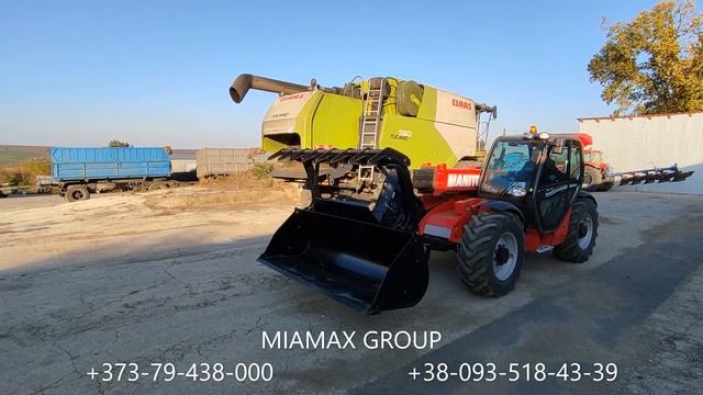 Ковш захват для Manitou смотреть онлайн