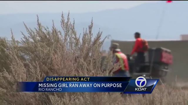 Cops: Missing Rio Rancho girl was within mile of home смотреть онлайн