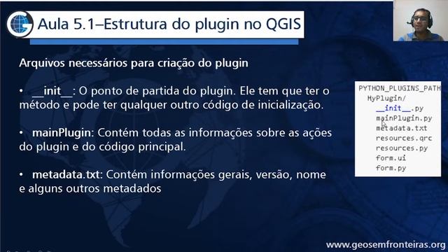 Aula 1/5 - Criando Plugins com Python no QGIS смотреть онлайн