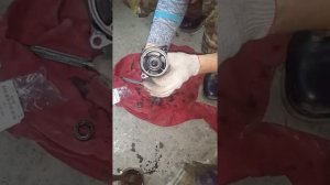 Лодочный мотор TOHATSU 18 замена масла в редукторе+замена сальника хвостовика.