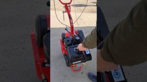 Первый запуск мотоблока Агат