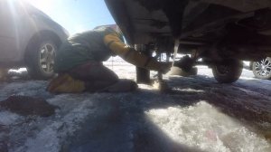 Меняем колесо на нашей Буханочке