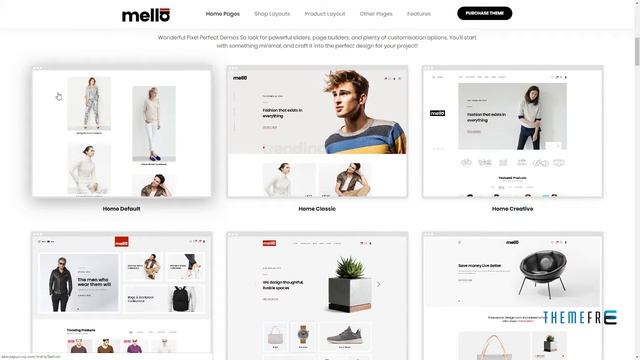 Mella - Minimalist Ajax WooCommerce WordPress Theme Humphry Cahy смотреть онлайн