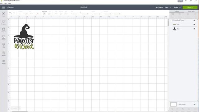 Easy Beginner Cricut Projects Using Permanent Vinyl and Cup for Halloween смотреть онлайн