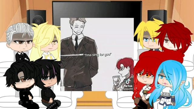 Trash of the count's family react to Cale|| No other parts смотреть онлайн