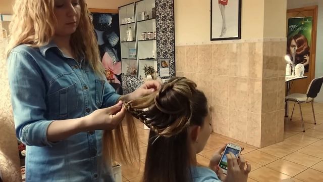 Как сделать шляпку из волос - Мастер-класс смотреть онлайн