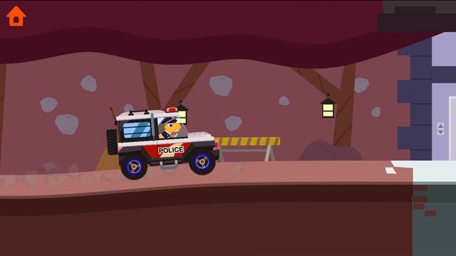 Dinosaur Police Car Games for Kids - Fun Play Yateland Dinosaur Games смотреть онлайн