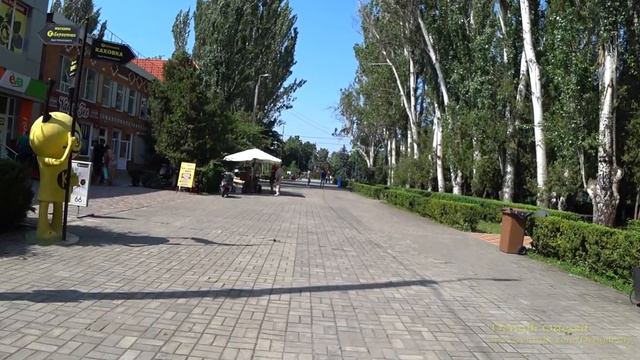 Скадовск короткая пешая прогулка лето 2021 Skadovsk 2K смотреть онлайн