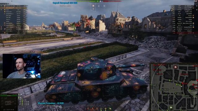 Танкуем на E 75, Type 5 Heavy | Заслужить награду "Непробиваемый" смотреть онлайн