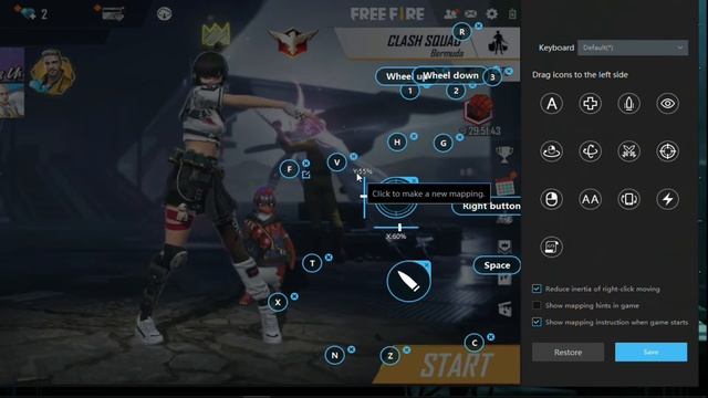 Best headshot settings for LD Player (best emulator for play free fire) смотреть онлайн