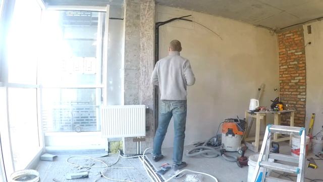 Ремонт квартиры Студии 28 метров. Этап 16. смотреть онлайн