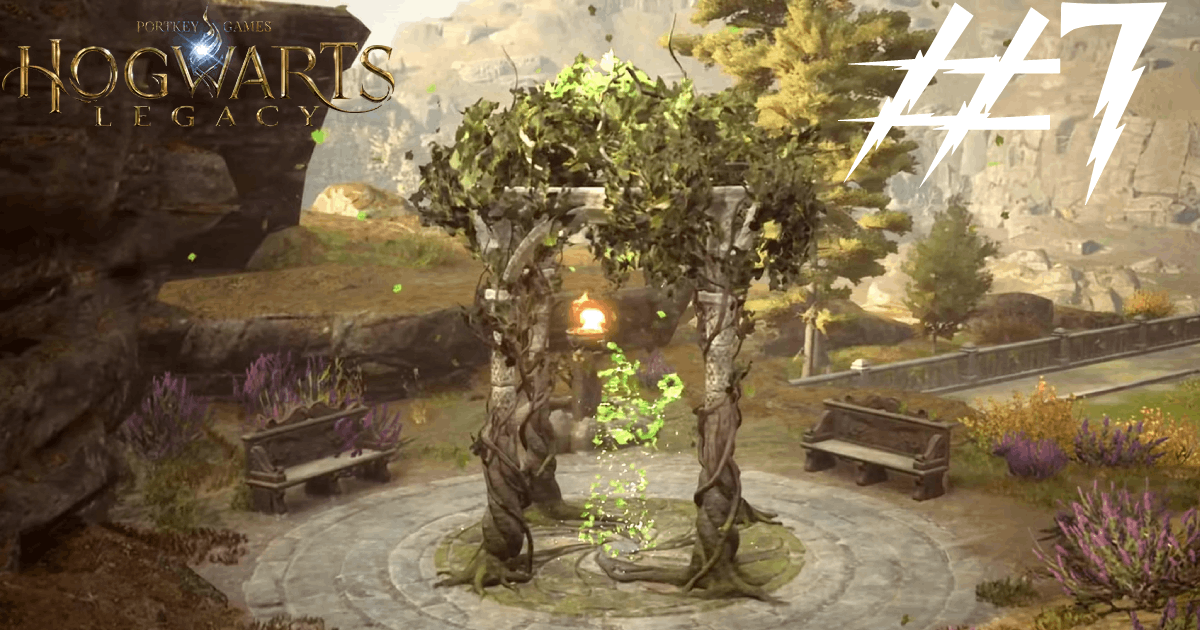 МЕРЛИН УМЕЕТ ДЕЛАТЬ ЗАГАДКИ)) Hogwarts Legacy * #7