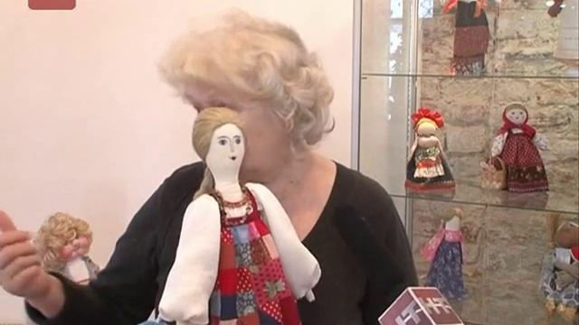 Открылась персональная выставка мастера кукольника Людмилы Кудряшовой «Игрушки для Ма смотреть онлайн