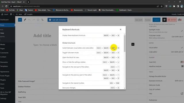 How To Access to Block Editor's Keyboard Shortcuts in WordPress смотреть онлайн