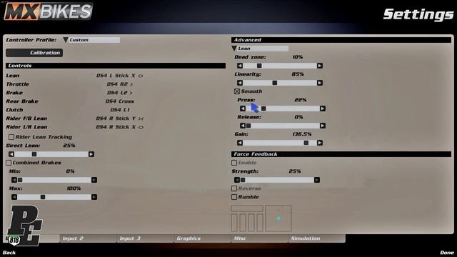 FULL LEAN/STABILITY SETUP TUTORIAL + MY SETTINGS | MX BIKES смотреть онлайн