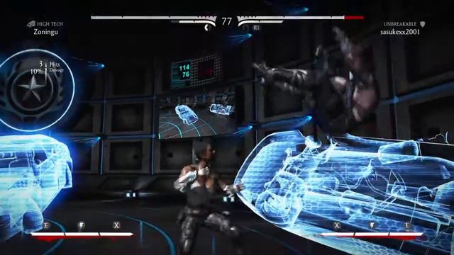 Mortal Kombat X: (Unbreakable) Sub-Zero vs (Hi Tech) Jaqui Briggs смотреть онлайн