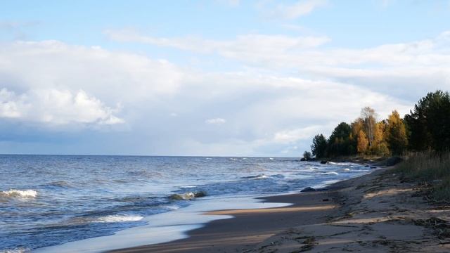 Релакс: Ладога. Музыка волн для релаксации в 4К смотреть онлайн